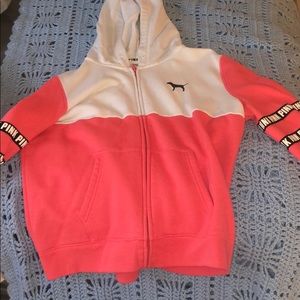 Pink and White jacket from Pink